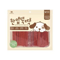 한입뚝딱 소고기져키 300g 강아지 간식, 소고기져키 300gx3개