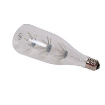 uga123 LED 에디슨 눈꽃전구 디자인전구 무드등 취침등 인테리어 장식조명, 1개, ES5.LED 에디슨전구 눈꽃물병/투명(전구색)