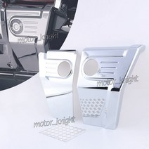 오토바이 바이크 튜닝 ABS 플라스틱 크롬 도금 스윙 암 피벗프레임 커버 Honda VTX1800 C F NNeo R S TTourer 2002 2003 2004 2005, 1개