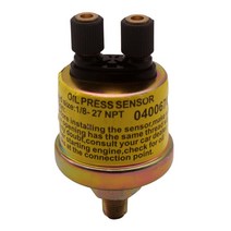 게이지 용 오일 압력 센서 1/8 NPT 0-150 Psi 송신기 유닛 2핀, 한개옵션0