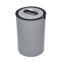 눌러드림 압축 휴지통 20L, 그레이, 4개