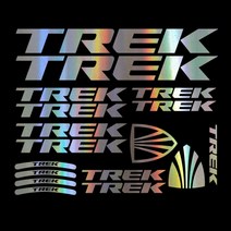 자동차 야광 숫자 스티커 차량용 사이클 자전거 튜닝 엠블러 TREK 로고, 레이저, 20cm