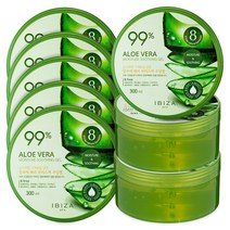 이비자 알로에수딩젤 300g 알로에베라100 수분크림, 8개