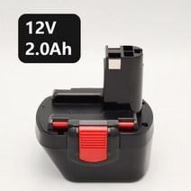 보쉬 충전드릴 충전기 전동드릴 호환 배터리 GSR7.2 GSR9.6 12V 14.4V, 12v 2.0Ah