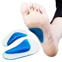 정형용 깔창 전문 아치 지원 실리콘 깔창 평발 평발 교정기 신발 쿠션 삽입 젤 정형외과 패드