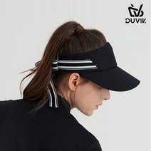 듀빅 여성 리본 테이프 포인트 썬바이저 DC2WAP001BK, FREE, 블랙