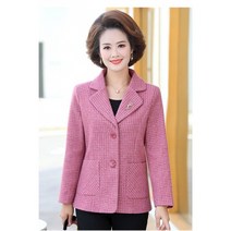 중년여성옷 50대 60대 정장 재킷 가을 겨울 결혼식 하객룩 모임룩