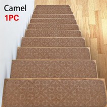 스티키 매트 체커보드 러그 호텔 계단 트레드 카펫 자체 접착 음소거 바닥 도어 단계 계단 미끄럼 방지 패드 보호 커버 패드 홈, 1개, 3-1 pc 20x76cm