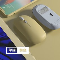 Oleo 자동 무선 마우스 블루투스 무선 컴퓨터 Mause 핑크 그린 인체 공학적 미니 마우스 USB 광학 마우스 PC 노트북, 03 lanya-yellow