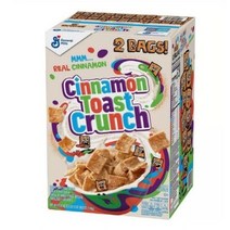 제너럴밀스 시나몬 토스트 크런치 시리얼, 702g, 2개