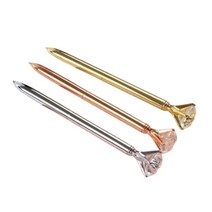 다이아 볼펜 다이아몬드 큐빅 캐럿 진주 크리스탈 펜, 로즈골드SH004671
