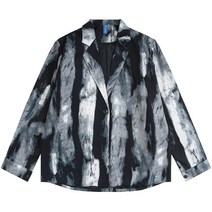 봄 남녀 정장 코트 수묵 프린트 루즈핏 정장 커플룩