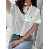 라코스테 레귤러핏 옥스포드 반팔 셔츠 3색 CH4975