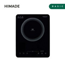 하이메이드 1구 인덕션 HER-YL2000B (원룸/자취용 AS보장 2000W 타이머/잠금/자동꺼짐), 단품