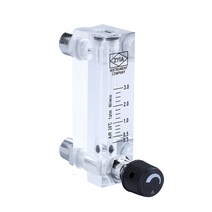 가스 유량계 LZM-6T 산소 공기 질소 액체 패널 측정기, 액체 25-250ml