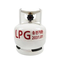 캠핑 장비 취사 카라반 용품 LPG 탱크 용기 대용량 가스통 3KG_HK2, 상세페이지참조, 1개