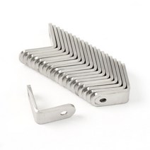 선반꺽쇠 20개1세트 3X3 브라켓 ㄱ자꺽쇠 앵글화스너, 1세트