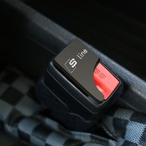 액세서리 자동차 안전 버클 걸쇠 삽입 플매트 카펫 러그 클립 아우디 SLINE A3 A1 A4 A5 A7 A8 Q3 Q5 Q7 S4 S5 스타일링, [01] black, 01 black