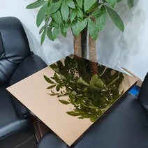 욕실 천장재 화장실 돔 인테리어 천장 304 스테인레스 스틸 거싯 플레이트 미러 삼각형 용골 자체 로딩 에지 플레이트 제조업체 사용자 정의의 전체 시리즈(최소구매금액 3만원), 다른, 304 로즈 골드 미러 600×600, 포함되지