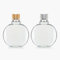 AF150투명 150ml 낱개 금속캡 플라스틱 페트병, 실버