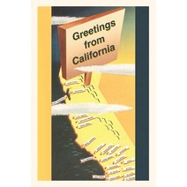 (영문도서) Vintage Journal Greetings from California Paperback, Found Image Press