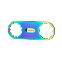 자전거 포크 헤드셋 캡ZTTO-MTB XCR 서스펜션 포크 프리로드 조정 렌치 알루미늄 자전거 코일 스프링 도구, [03] Colorful, 04 BS3 Rainbow