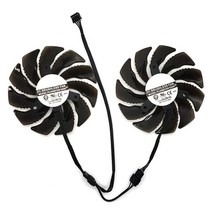 PLD09210S12HH 4 핀 냉각 팬 88MM T129215SU 기가바이트 GTX 1050 1060 1070 960 RX 470 480 570 580 그래픽 카드 쿨러 팬용, 01 PLD09210S12HH(2pcs)