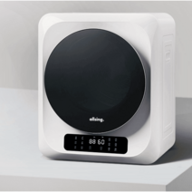 미니건조기 건조기 소형 원룸 빨래 의류 빨래건조기, 그레이 스마트 터치 자외선 건조대