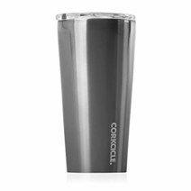 SPICE OF LIFE (향신료) 스테인레스 스탬블러 뚜껑 포함 470ml TUMBLER CORKCICLE METALLIC 건메탈 16oz 보냉 보온 진공 단열 투명 뚜껑 211