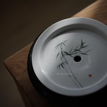 청각 녹색 대나무 새언니생일선물 예비시어머니선물 언니결혼선물 친구결혼선물 보이차다기세트, 냄비없는 녹색 대나무 냄비 홀더