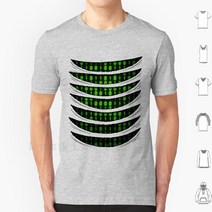 코딩로봇 코튼 티셔츠 내장 DIY S-6xl 제로 원 디지트 프로그래밍 컴퓨터 소프트웨어 해커 로봇 알고리즘, 03 M-Tee-Gray_06 XXXL