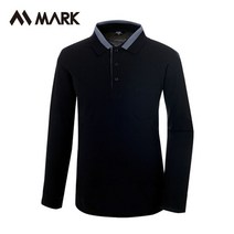 마크 작업복상의 MT-1314 카라 긴팔 티셔츠 추동복 근무복, XL
