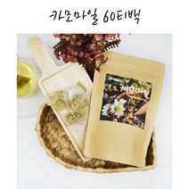 캐모마일 차 티 이집트산 허브 카모마일 60T 삼각티백, 60티백, 1g