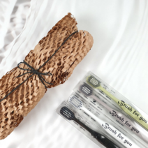 브러쉬포유 항균 이중미세모 와이드헤드 성인용 치과 칫솔 12p 4p