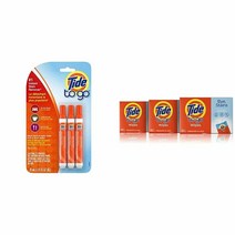 Tide 타이드 얼룩제거제 스틱 3개+wipes 10개입 3박스 30개, 1개