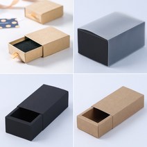 슬라이드 선물상자 크라프트 슬리브 악세사리 고급 포장 무지 답례품, 12_2069_슬라이드상자(크)