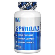 EVLution Nutrition 스피루리나 180정