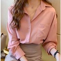 스판 루스핏 블라우스
