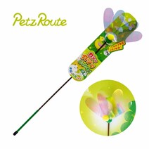 펫츠루트 카샤카샤 재롱스틱(참새) [그린], 단품