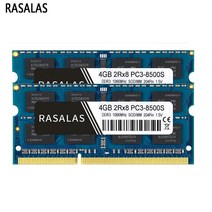 CPU 호환 RASALAS 135 RAM 15V DDR3 DDR3L 8G 4G 2G 노트북 8500s 10600s 12800s 1066 1333 1600MHz SODIMM 204P, 3.12800 2G 1600