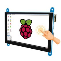 라즈베리 파이 터치 스크린 모니터 JRP5015 5 인치 HDMI 디스플레이 800*480 AIDA Pi 4 3B 2 BB 블랙 바나나, [01] TNCTP, [01] NONE