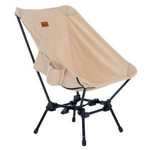 Moon Lence 아웃도어 의자 allstyle 의자 4단계 높이 조절 각도 조절 가능 하이백 캠프 의자 그랜드 의자 경량 접이식 컴팩트 모닥불 낚시 강한 돛 천 소재 내하중 180kg