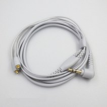 SHURE SE535LTD SE215 SE846 UE900 W40 50 헤드폰 케이블 1.6m 용 교체 오디오, 01 WHITE