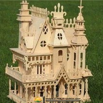 집건축 3D 퍼즐 벡터 파일 레이저 커팅 합판 아크릴 시트 드로잉 디자인 컬렉션 222, 한개옵션0