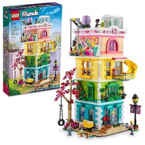 LEGO Friends Heartlake City Community Center 41748 빌딩 장난감 세트 을 위한 창의적인 도전 미니 인형 6개 애완견 및 많은 액세서리