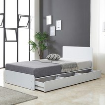 [우아미아이] [우아미가구]HZ170 3단 서랍 수납침대 SS 230 3colors, 색상:멀바우