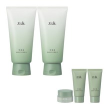 [한율] 어린쑥 진정맑은 클렌징 폼 120g x2, 상세페이지 참조