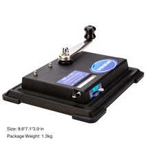 무대연기 안개 공연장 롤링 핸드 인젝터 기계 액세서리 크랭크 드라이아이스 도구 수동 스모그 연기발생기, 01=Black