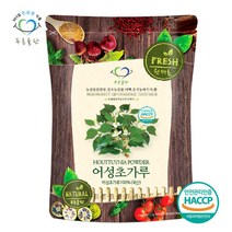 푸른들판 국내산 어성초 분말 가루 100g 어성초잎 약모밀 차, 1개