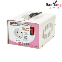 한일테크 링코아 고효율 변압기 1KVA 승압 110V-220V 해외에서 국내 제품 사용 HT-1000UR